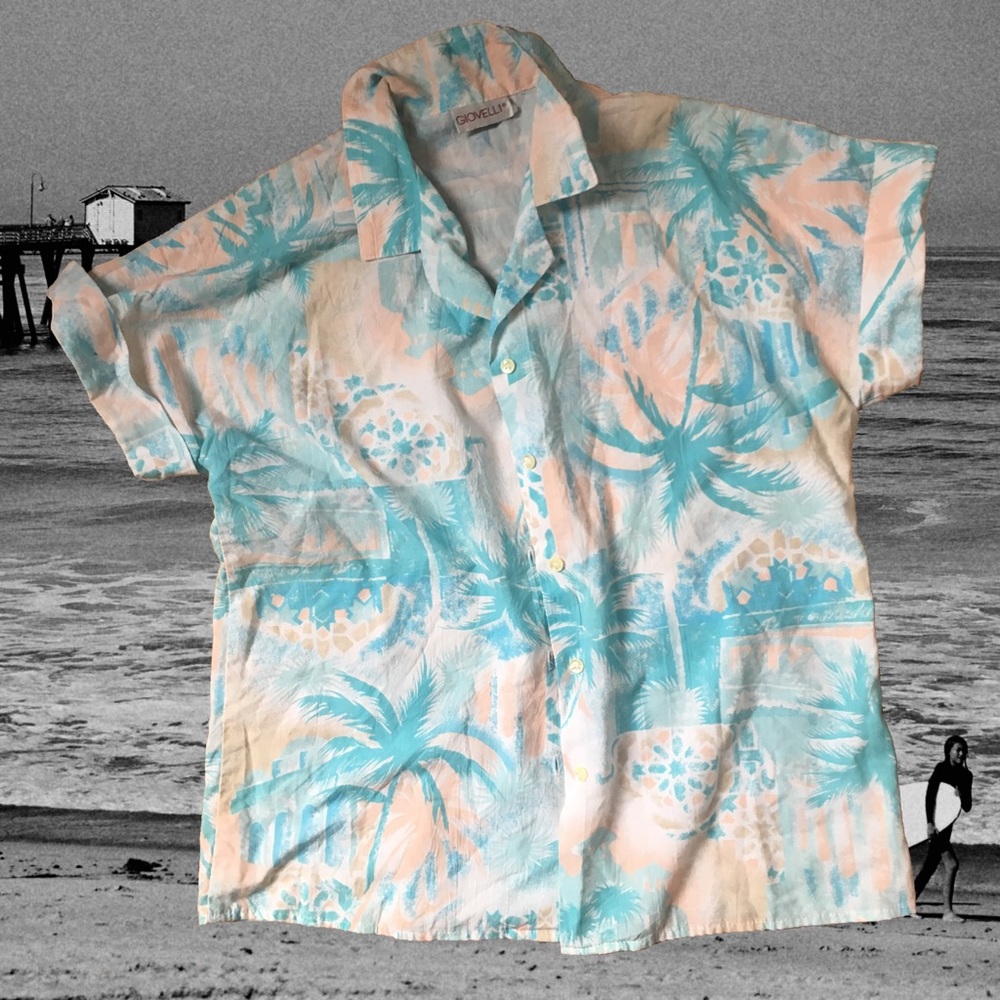 Vintage Giovelli Short Sleeve Button Down Shirt